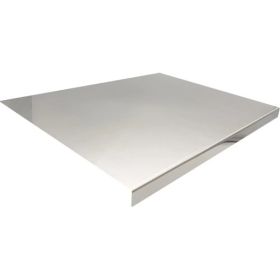 XXL Cooked Meat Baking Tray, Double-sided Cutting Board, Stainless Steel Rolling Plate, Breakfast Tray, Suitable For Fruits, Vegetables, Meats, F (Option: 40CM60CM)